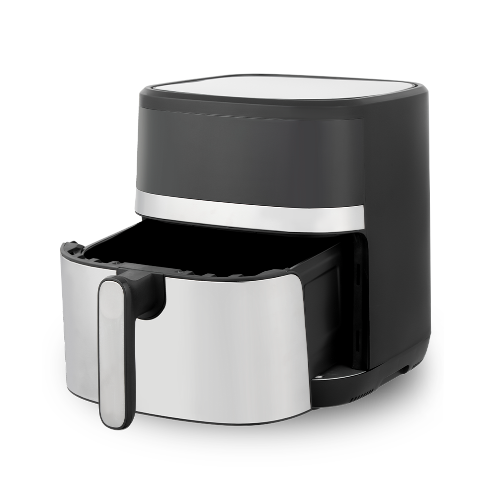 Elegans White Steel Color Screen Air Fryer