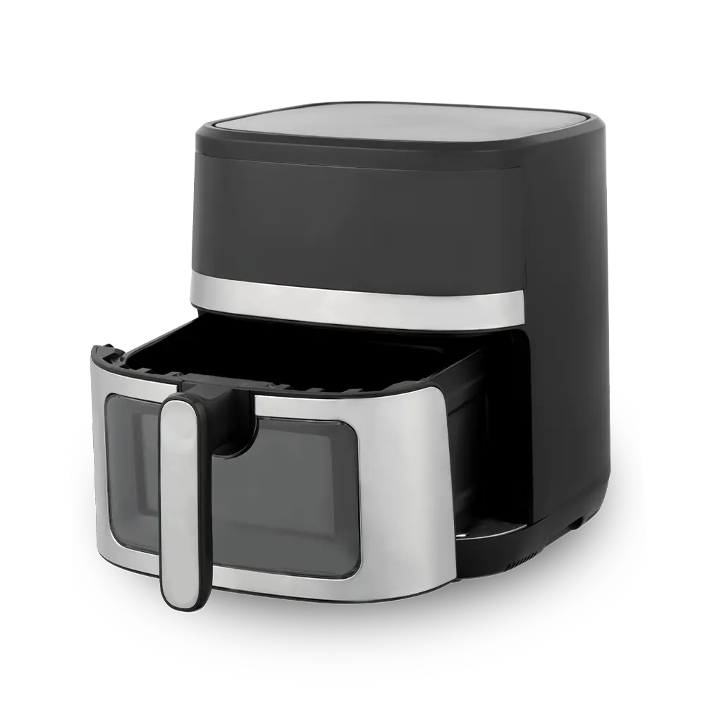 Nigrum et argentum mixti coloris Aeris Fryer