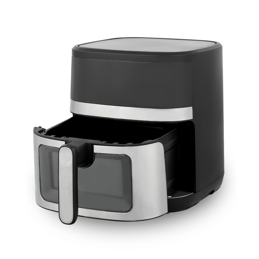 Nigrum et argentum mixti coloris Aeris Fryer
