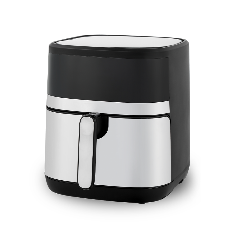 Elegans White Steel Color Screen Air Fryer