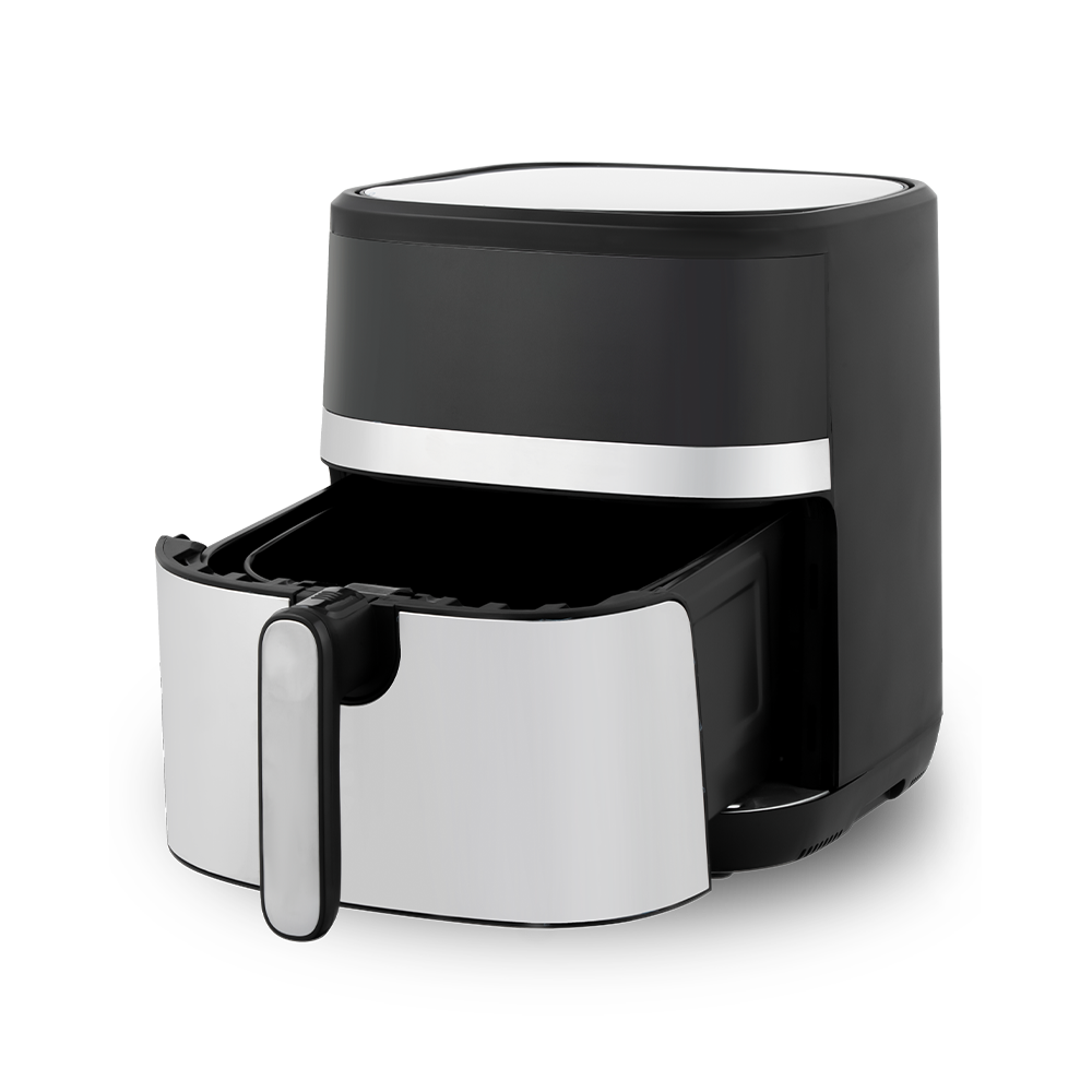 Elegans White Steel Color Screen Air Fryer