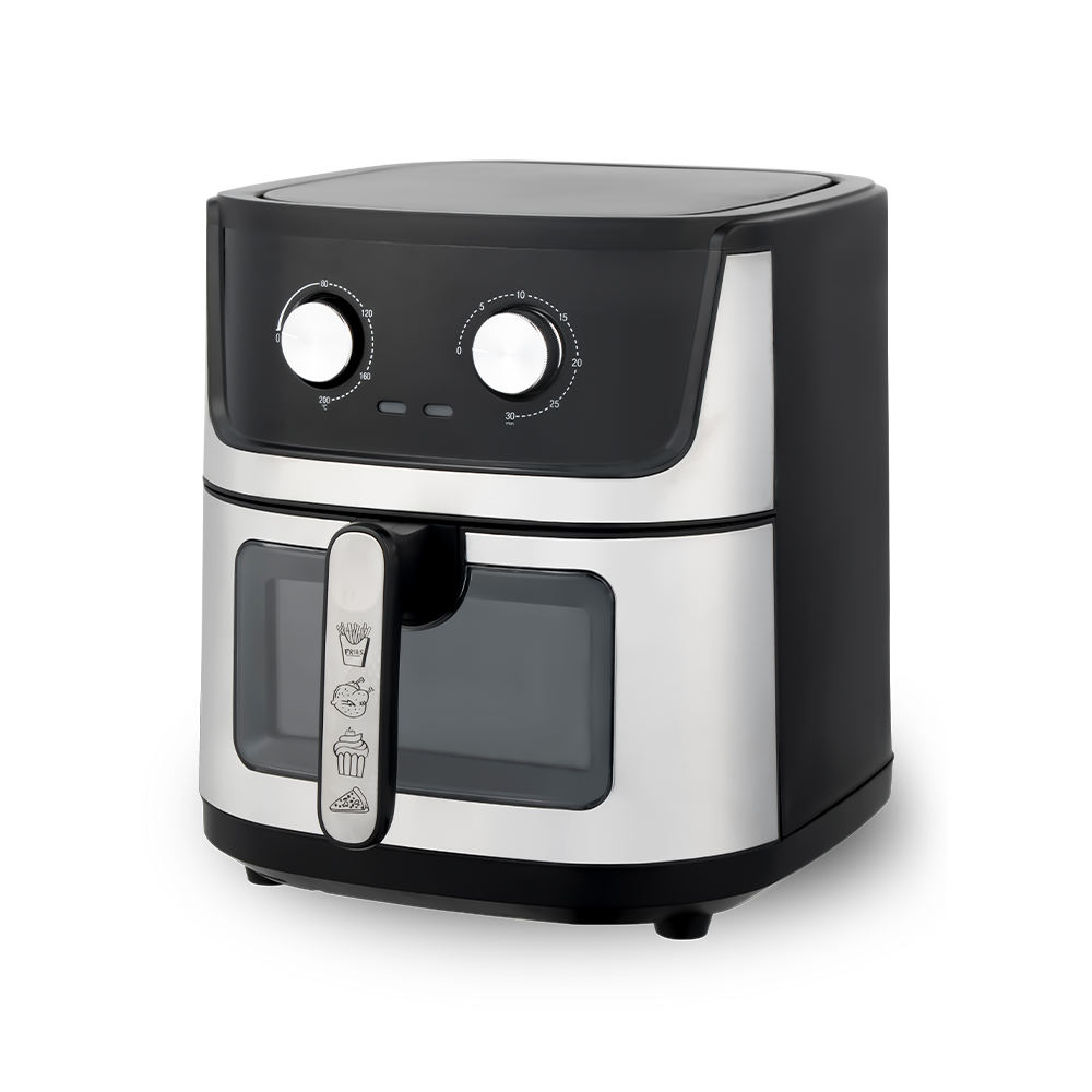 Gyratorius Visibilis Amplus-capacitas Air Fryer