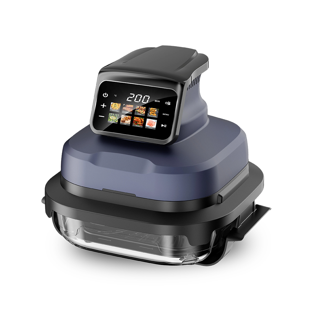Omnes-in-unum Air Fryer cum tribus Coquendam ollis